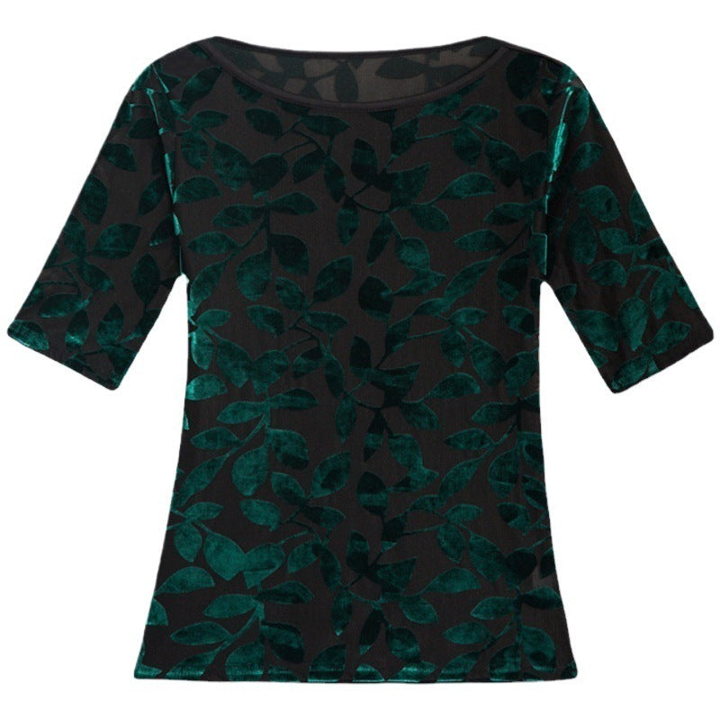 Women's V-neck Bottoming Shirt Fashionable