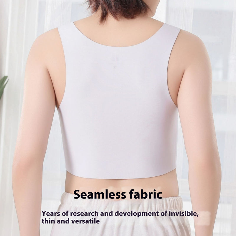 Seamless Pullover Corset Underwear Super Flat Invisible Big Chest Makes You Look Smaller